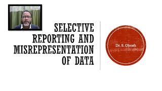 Selective Reporting and Misrepresentation of Data [upl. by Mikal]