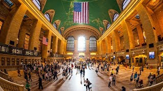 Walking Tour of Grand Central Terminal — New York City 【4K】🇺🇸 [upl. by Baptista569]