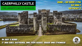 Caerphilly Castle  The Largest in Wales 2nd in Britain [upl. by Nohsar447]