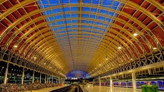 A Walk Around Londons Paddington Railway Station [upl. by Enerol]