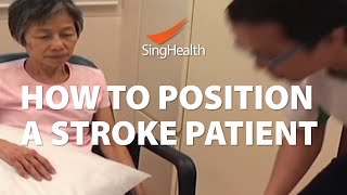 How To Position A Stroke Patient [upl. by Burkley]