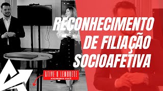 DIREITO DE FAMÍLIA Reconhecimento de filiação socioafetiva [upl. by Manley401]