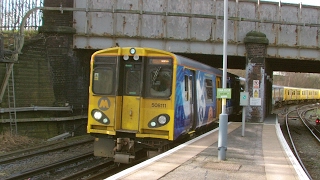 Half an Hour at 216  Birkenhead North Station 1022017  Class 507 508 terminus [upl. by Onitsuj383]