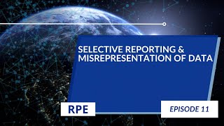 Selective Reporting amp Misrepresentation of Data  Episode 11  Research Ethics [upl. by Yalhsa]