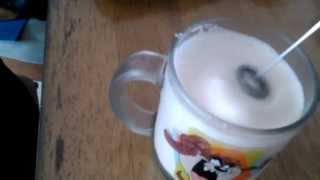 Aerolatte Review Frothing Cold Milk In Under 1 Minute [upl. by Rona]